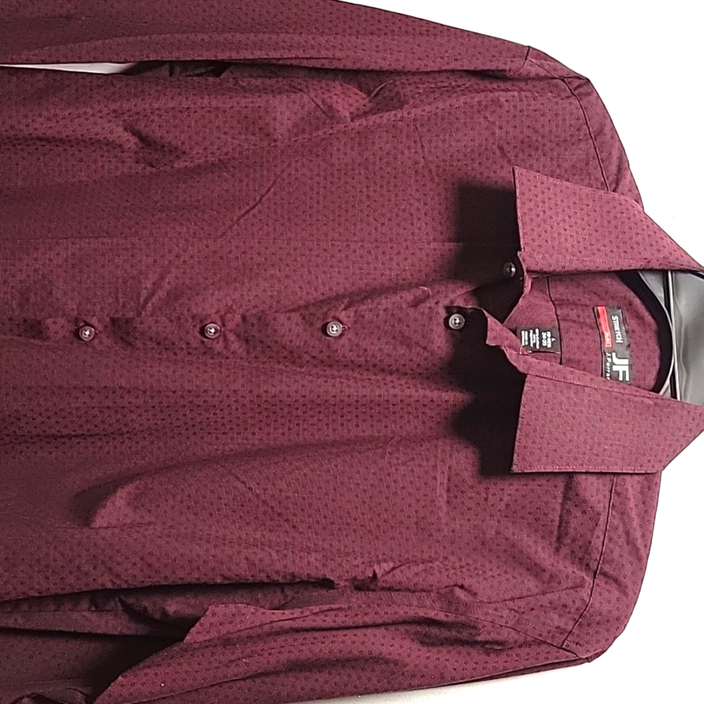 J. Ferrar Slim stretch button up